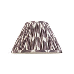 Pleated Fabric Zigzag Shade | Pearl Grey