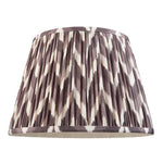 Pleated Fabric Zigzag Shade | Pearl Grey