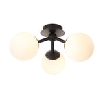 Pulsa Bathroom Ceiling Light | Black | Large