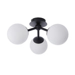 Pulsa Bathroom Ceiling Light | Black | Large