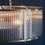 Ridgeton 3 Bulb Pendant Light | Antique Brass