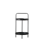 Sennen Handle Side Table | Black