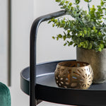 Sennen Handle Side Table | Black