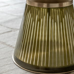 Seville Fluted Marble Top Coffee Table | Dusk