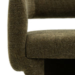 Sloane Curve Boucle Dining Chair | Green