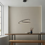 Staten Swirl Pendant Light | Black