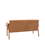 Stratford Leather 2 Seat Sofa | Brown