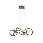 Synergy Whirl Pendant Light | Coffee/White