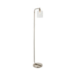 Toledo Floor Lamp | Brushed Nickel