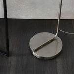 Toledo Floor Lamp | Brushed Nickel