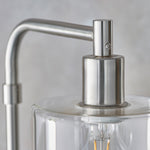 Toledo Floor Lamp | Brushed Nickel