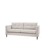 Whitwell Button 3 Seat Sofa | Light Grey