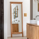Wycombe Nordic Cheval Mirror | Natural