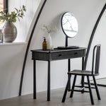 Wycombe Nordic Dressing Table | Black