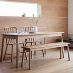 Wycombe Nordic Extending Dining Table | Natural