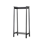 Wycombe Nordic Open Wardrobe | Black