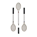 Tennis Racket Ballpoint Pens | Set of 3