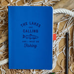 Waterproof Fishing Notebook | Blue