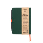 Waterproof Golf Notebook | Green