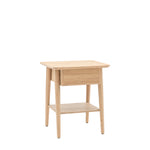 Hatfield 1 Drawer Bedside Table | Natural Oak
