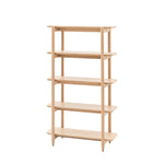 Hatfield Open Display Unit | Natural Oak | Tall