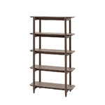 Hatfield Open Display Unit | Smoked Oak | Tall