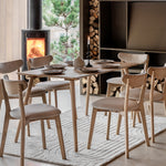 Hatfield Retro Dining Table | Natural Oak | Large