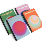 A5 'Bonjour' Notebook | Light Blue
