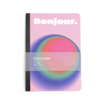 A5 'Bonjour' Notebook | Pink