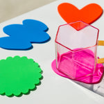 Abstract 80s Coasters | Set of 4