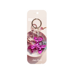 Balloon Dog Keyring | Metallic Pink