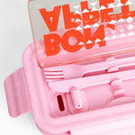 Bon Appetite' Lunch Box | Pink