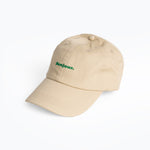 Bonjour' Baseball Cap | Beige