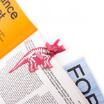 Bookmark | Trixi Tops Dinosaur | Pink