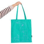 'Life Is Simple' Tote Bag | Green