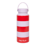 On The Go Bottle | Red Stripes | 1L