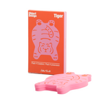 Tiger Coasters | Pink | Set of 4