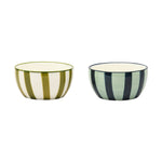 The Bella Dipping Bowls | Olive & Blue | Set of 2