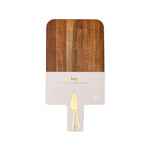 The Garth Cheese Board & Knife Set