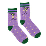 Hijinx 'Make Mine a Martini' Cat Socks in a Tin