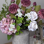 Bloomville Urn Stoneware Vase | Grey | 31cm