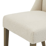 Compton Bouclé Dining Chair | Cream