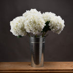 Faux Oversized Hydrangea Stem | White | 73cm