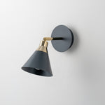 Cone Wall Light | Charcoal