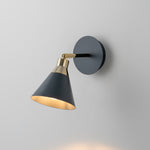 Cone Wall Light | Charcoal
