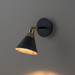 Cone Wall Light | Charcoal