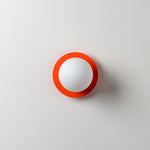 Opal Disk Wall Light | Orange
