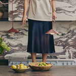 Small Pleat Pendant Ceiling Light | Emma Gurner Collection | Burgundy