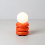 Tube Cordless Table Lamp | Peel Orange