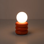 Tube Cordless Table Lamp | Peel Orange